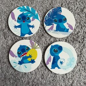 Disney Stitch Ceramic Coaster Set